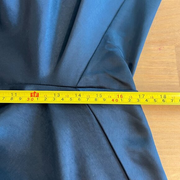 Michael Michael Kors Plus Size 2X Satin Cargo Pants - Midnight Blue - Picture 11 of 12